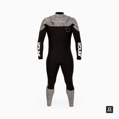 ACID Black Full Suit 4/3 Front