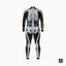 ANALOG Black Skeleton Full Suit 4/3 Back