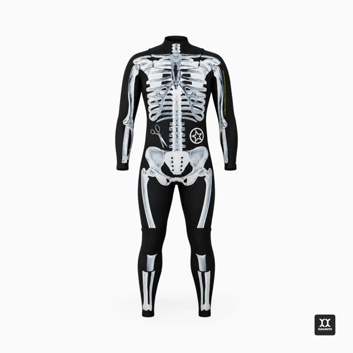 ANALOG Black Skeleton Full Suit 4/3 Front
