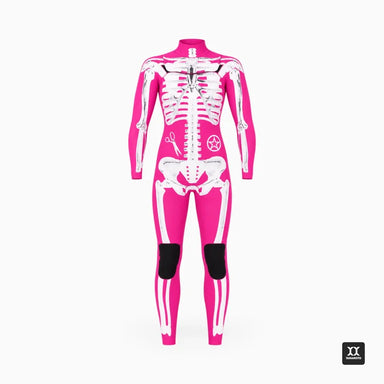ANALOG Pink Skeleton Full Suit 3/2 Front