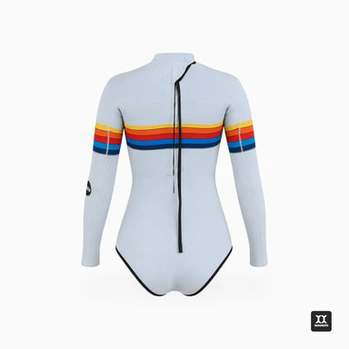 Dawn Patrol White Long Sleeve Spring Suit 2/2 Back