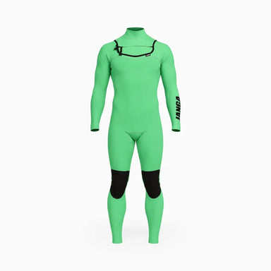 FRONTLINE Kiwi Green Full Suit 3/2 Front View