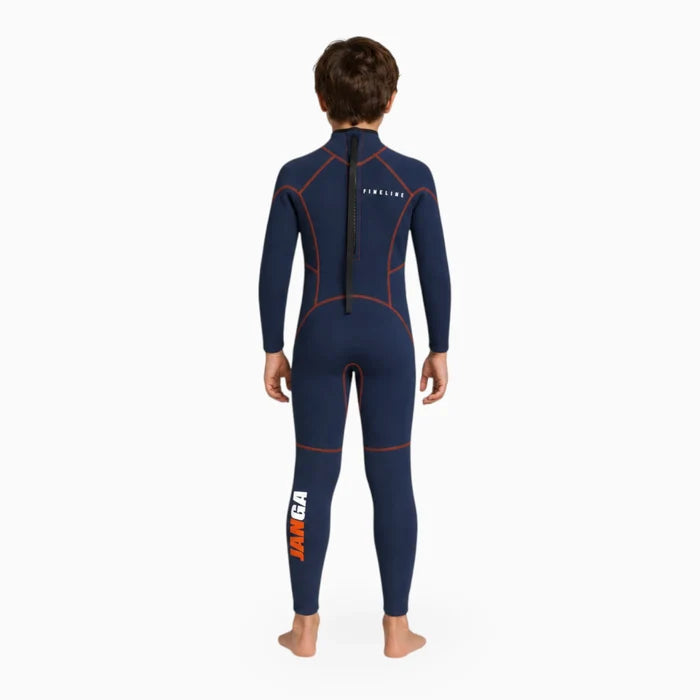 FINELINE Navy Full Suit Kids 3/3