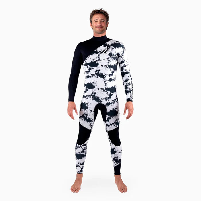 INDIGENT White Camo Full Suit 4/3