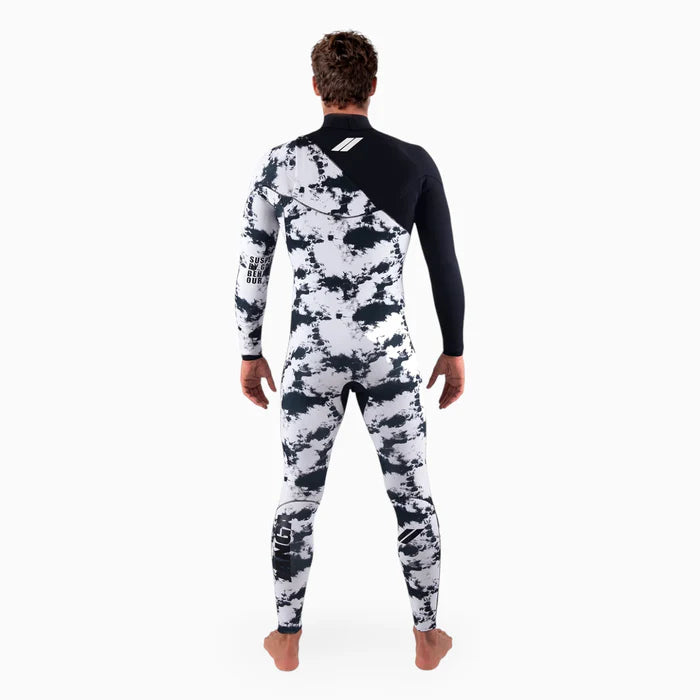 INDIGENT White Camo Full Suit 4/3