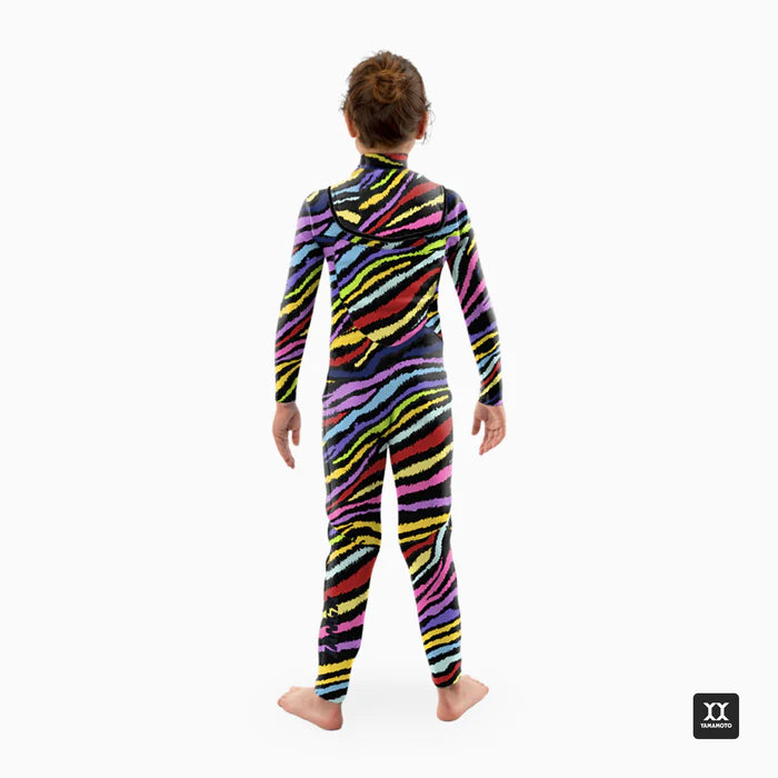JANGLE RAINBOW ZEBRA Full Suit Kids 4/3