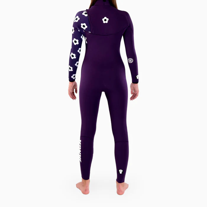 BAD SEED Flowers Purple Full Suit 4/3