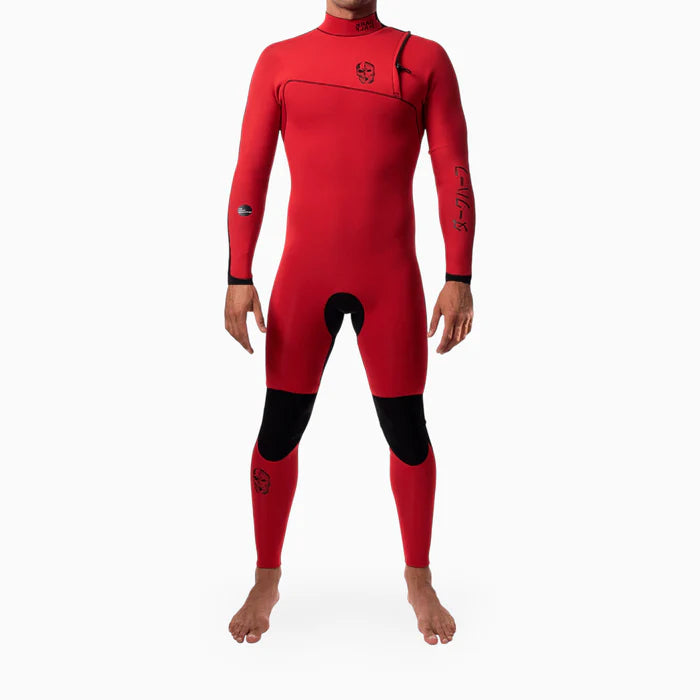 DARK HALF Red / Black Full Suit 4/3