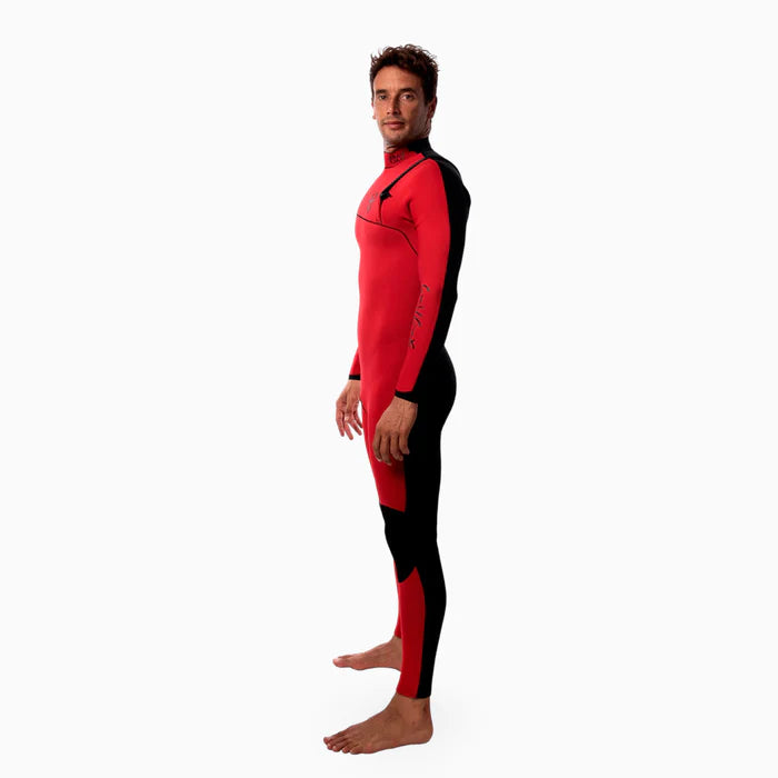 DARK HALF Red / Black Full Suit 4/3