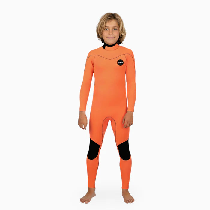 FINELINE Orange Full Suit Kids 3/3
