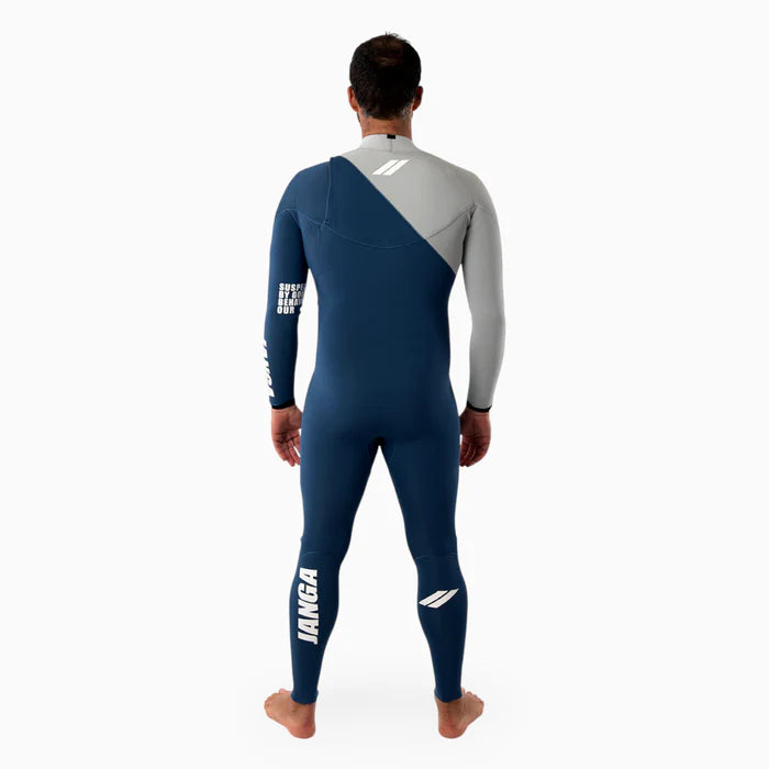 INDIGENT Grey / Navy Full Suit 3/2