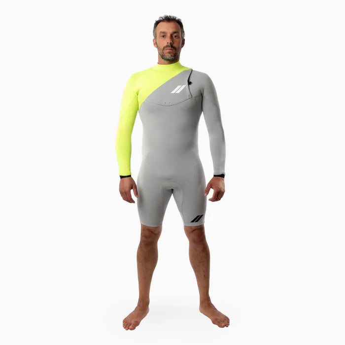 INDIGENT Lime / Grey Long Sleeve Spring Suit 2/2