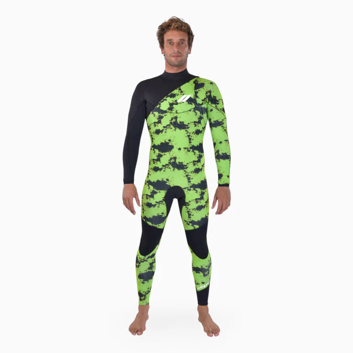 INDIGENT Lime Camo Full Suit 4/3
