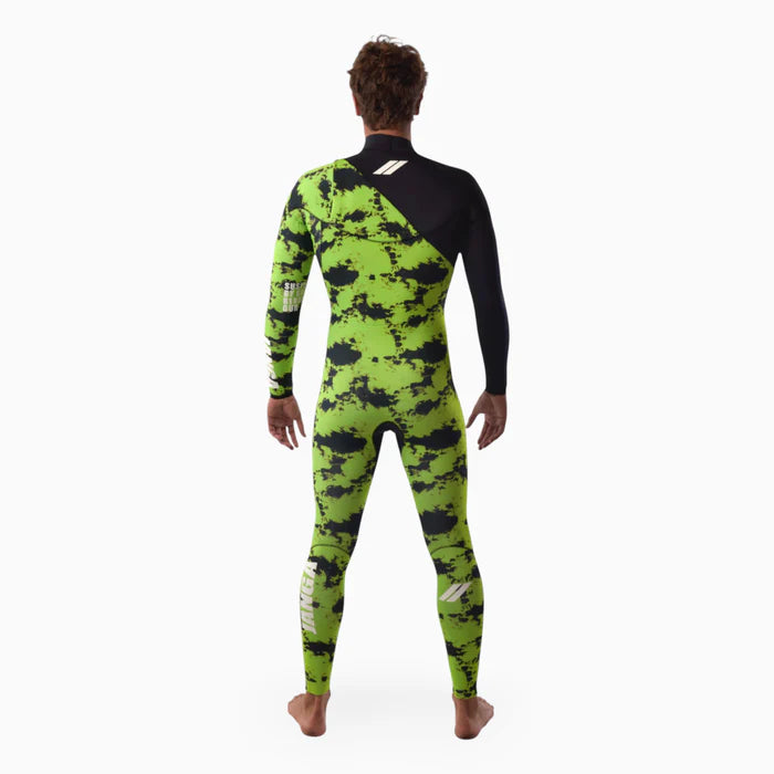 INDIGENT Lime Camo Full Suit 4/3