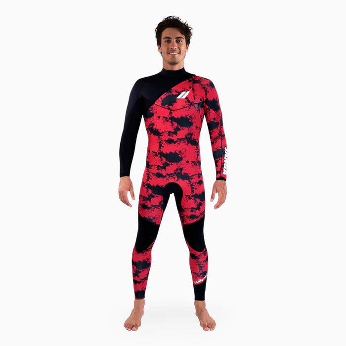 INDIGENT Red Camo Full Suit 4/3