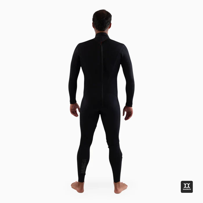 PRO Black Back-Zip Full Suit 4/3