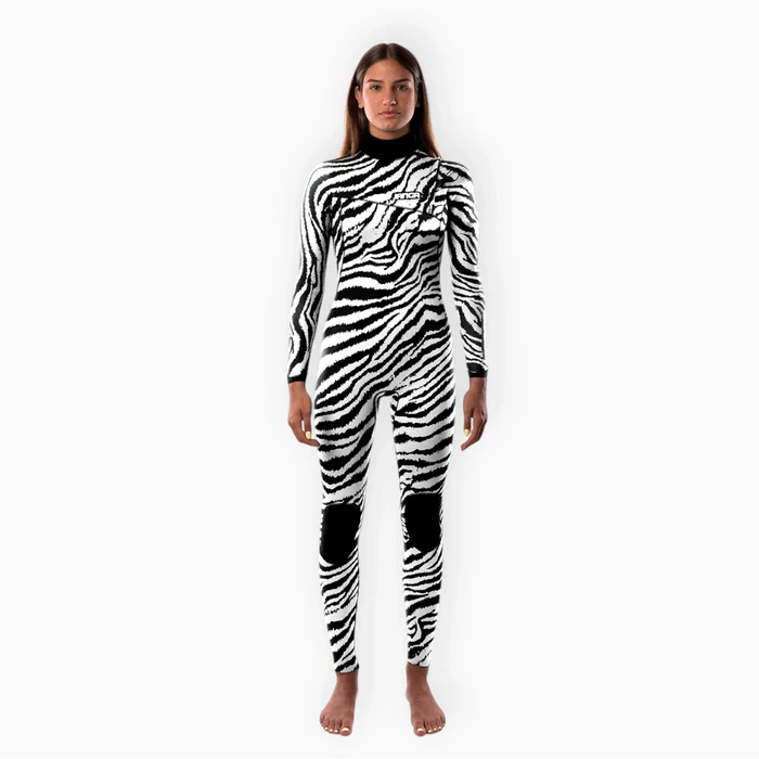 JANGLE ZEBRA Full Suit 4/3