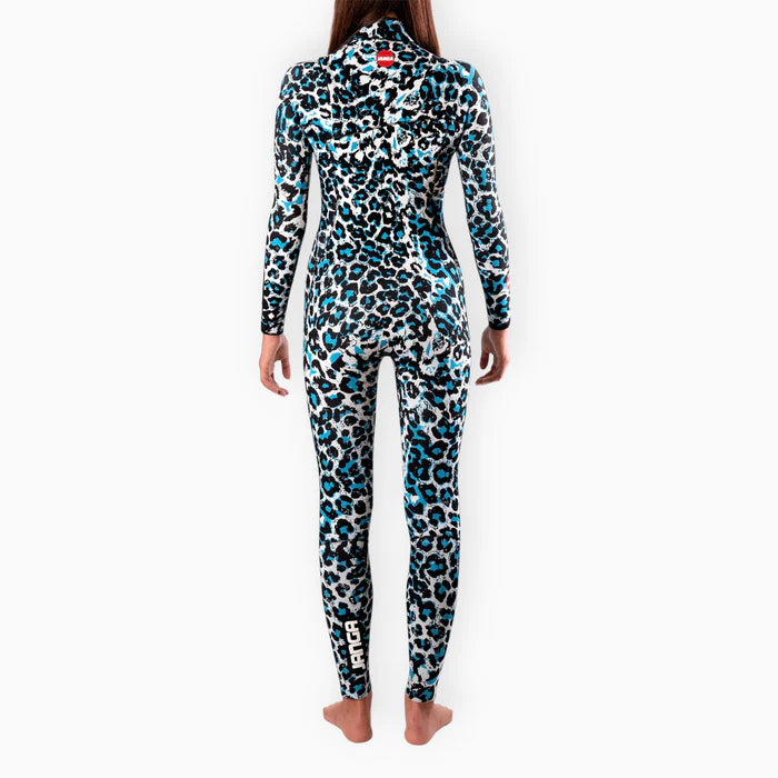 JANGLE Grey Leopard Full Suit 4/3