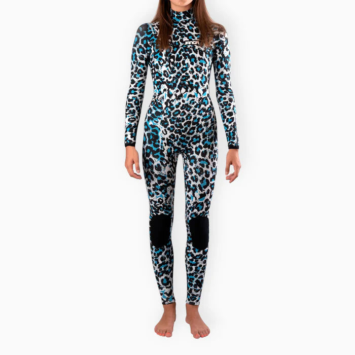 JANGLE Grey Leopard Full Suit 4/3