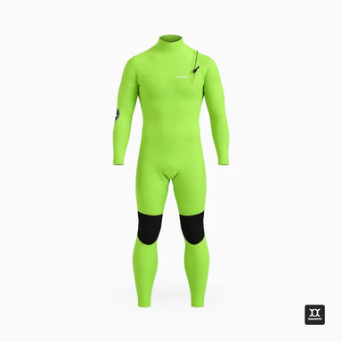 Minimal Neon Green Full Suit 3/2 Front