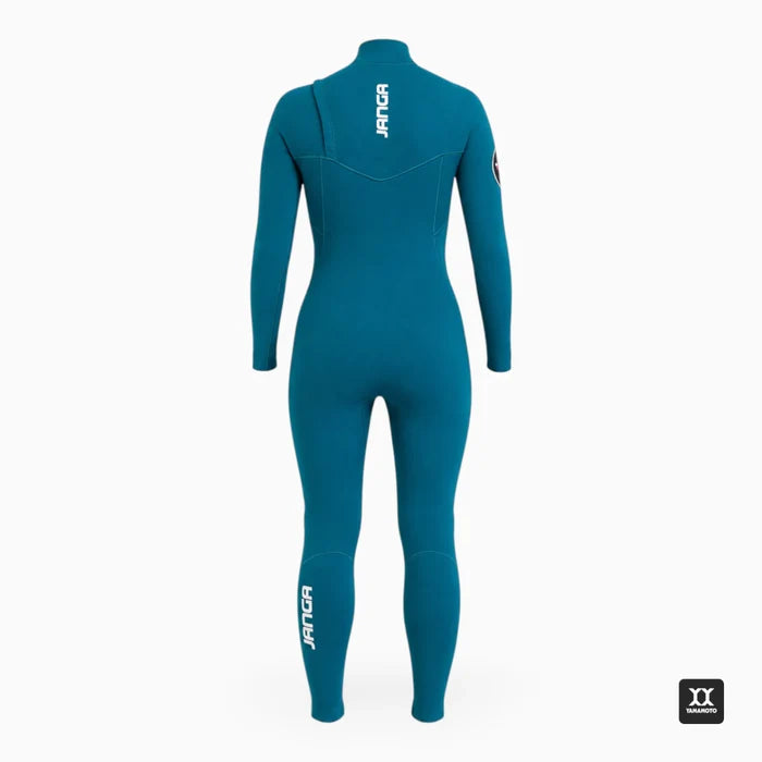 Minimal Ocean Teal Full Suit 3/2 Back