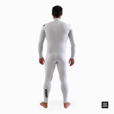 PRO White Full Suit 4/3 Back