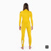 PRO Yellow Full Suit 4/3 Back